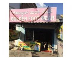 Golden footwear