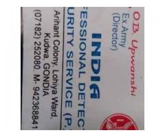 INDIA PROFESSIONAL DETECTIVE SECURITY & SERVICES