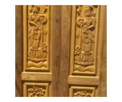 Kamala wood carving