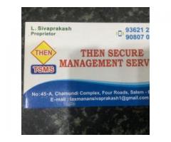 Then Secure Management and House Keeping