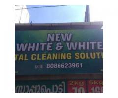 New White And White Cleaning Solution
